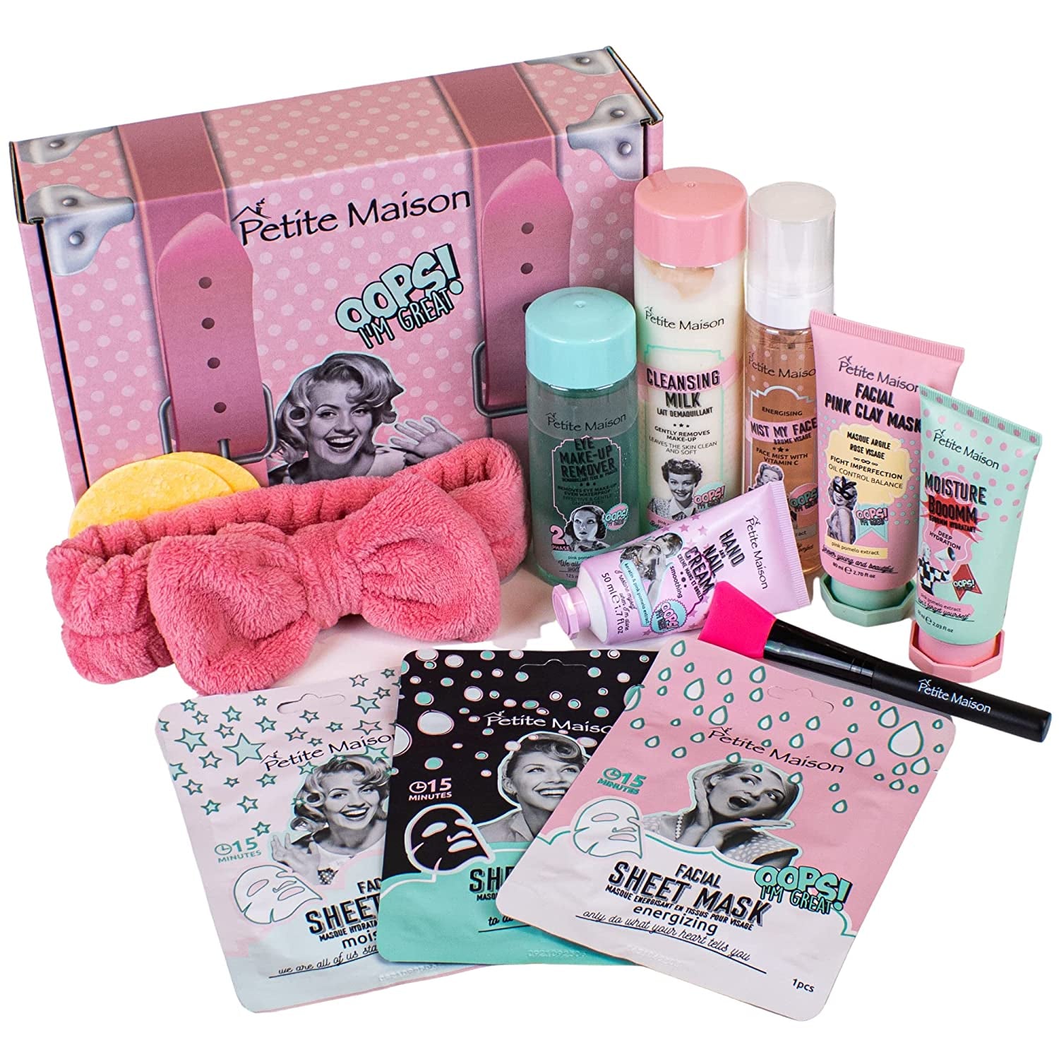 "Ultimate Pampering Gift Set for Women - 13-Piece Beauty Kit in a Stylish Gift Box - Perfect for Birthdays and Teenage Girls - Indulge in Luxurious Skincare Products"