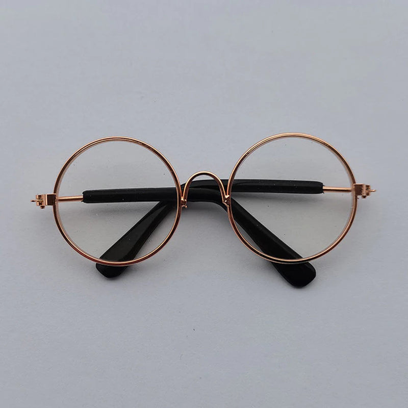 Lovely Vintage round Cat Sunglasses Reflection Eye Wear Glasses for Small Dog Cat Pet Photos Pet Products Props Accessories